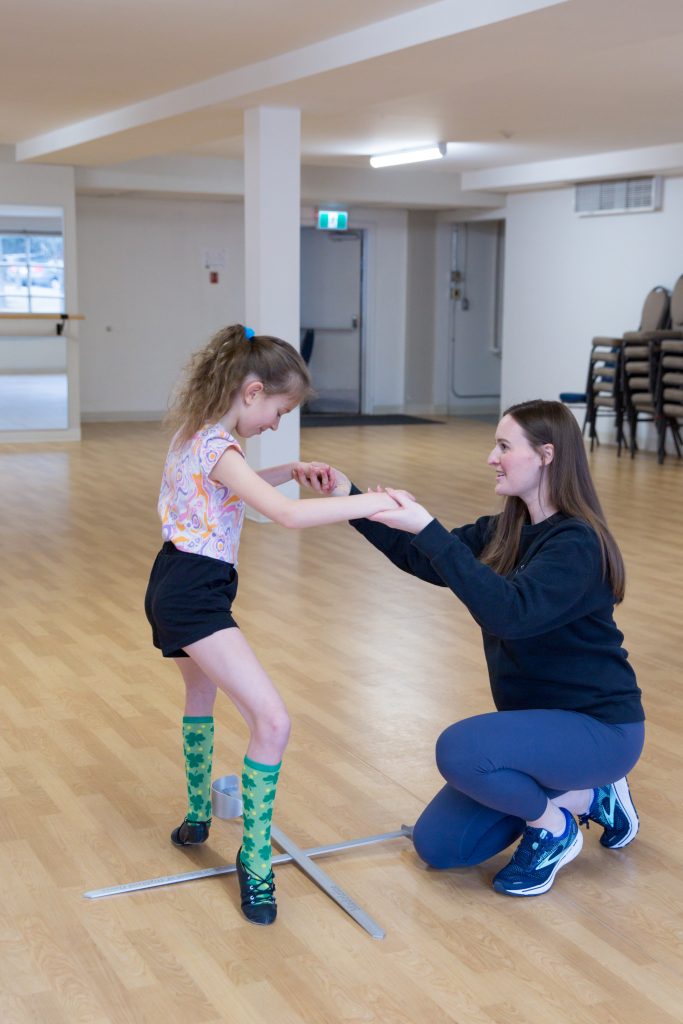 Sword dance practice